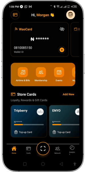 WaoCard App