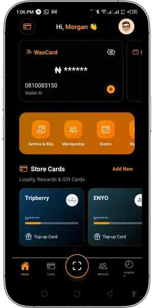 WaoCard App
